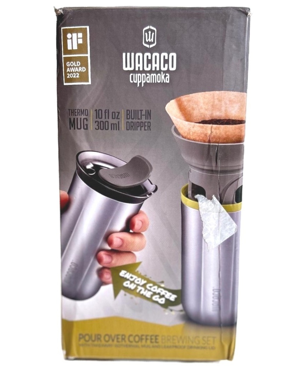 Wacaco Cuppamoka All-In-One Portable Pour Over Coffee Maker